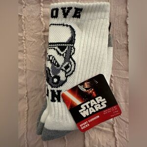 NWT 2-pack boys Star Wars socks